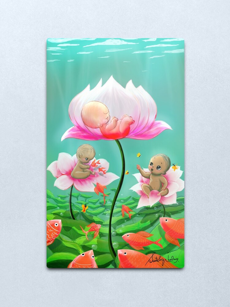 Alternate view of Womb Metal Print