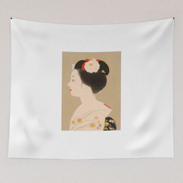 Item preview, Maiko japanese girl in kimono lady woman geisha designed and sold by RBEnt.
