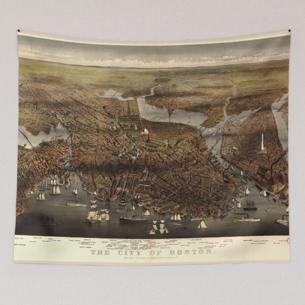 Item preview, The city of Boston, Massachusetts (1873) designed and sold by allhistory.