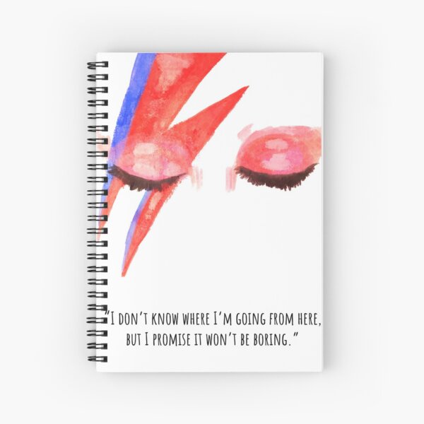 DAVID BOWIE Spiral Notebook