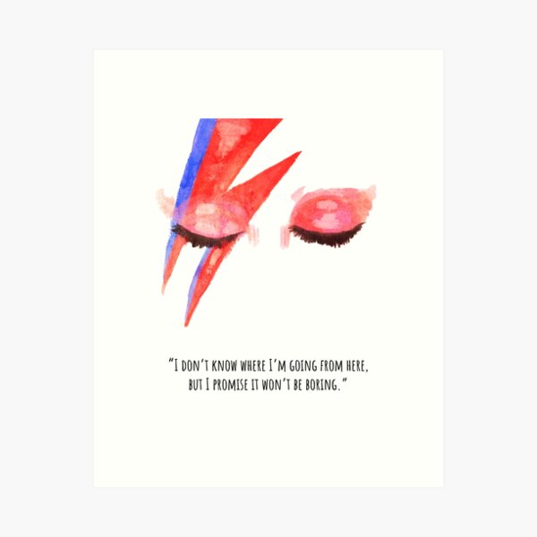 DAVID BOWIE Kunstdruck