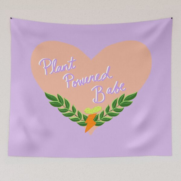 Item preview, Plant Powered Babe  designed and sold by CJ Davis.