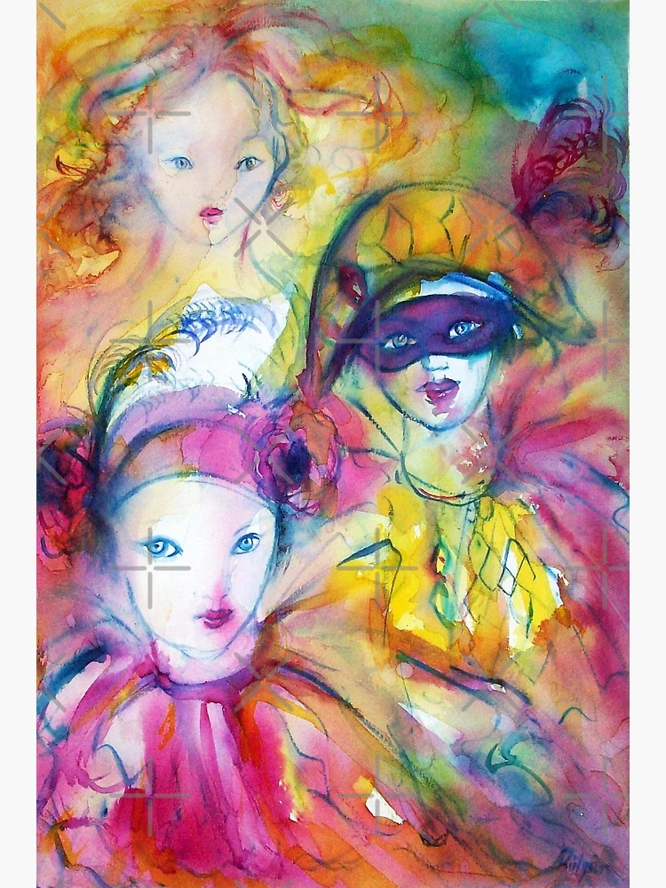 The Harlequin's Carnival - Giclée Print