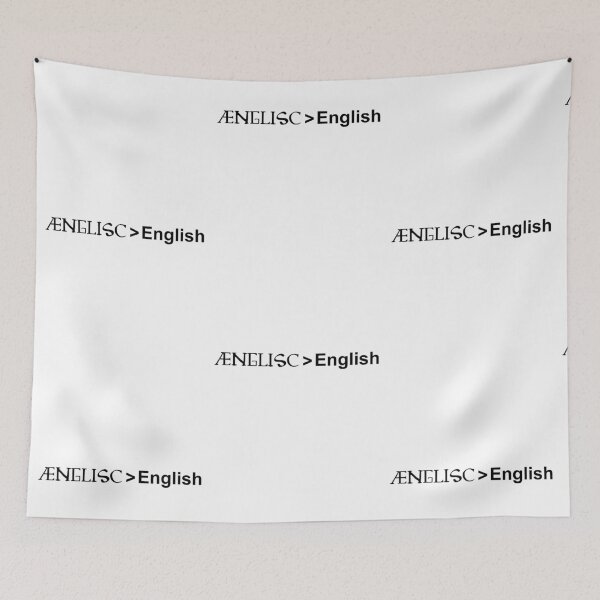 Item preview, Aenglisc vs. English v.2 designed and sold by silentrebel.