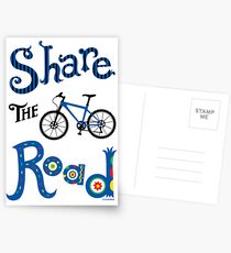 Share The Road ll - card Postcards