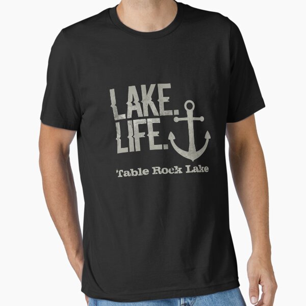 Item preview, Table Rock Lake Missouri Lake Life Nautical Themed with Anchor designed and sold by TeagoShirts.