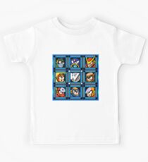 Megaman 2 Boss Select Kids Tee