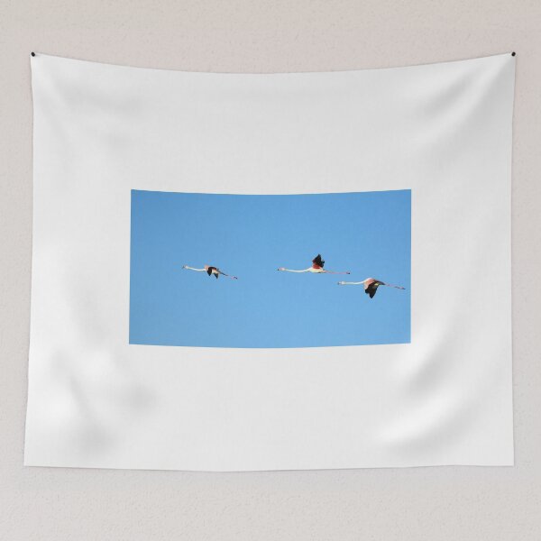Item preview, Flamingoes flying over the Camargue, South of France designed and sold by Holmewood.