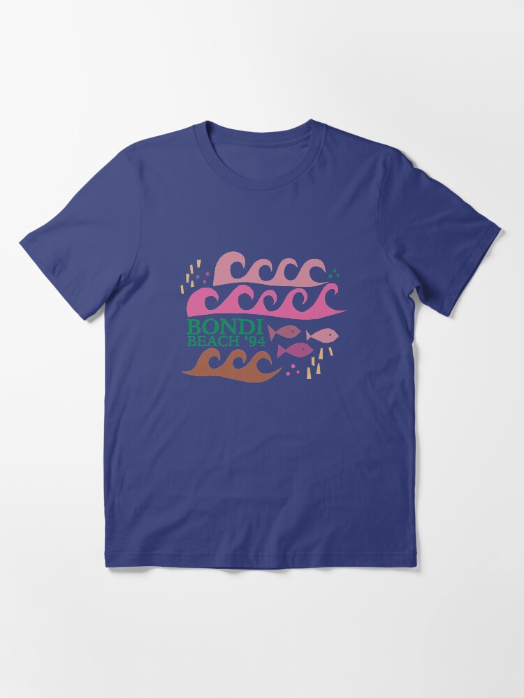 Alternate view of Bondi Beach Modern Vintage/Retro original design Essential T-Shirt