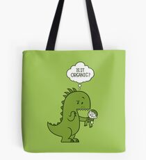 Bolsa de tela Dinosaurio orgánico