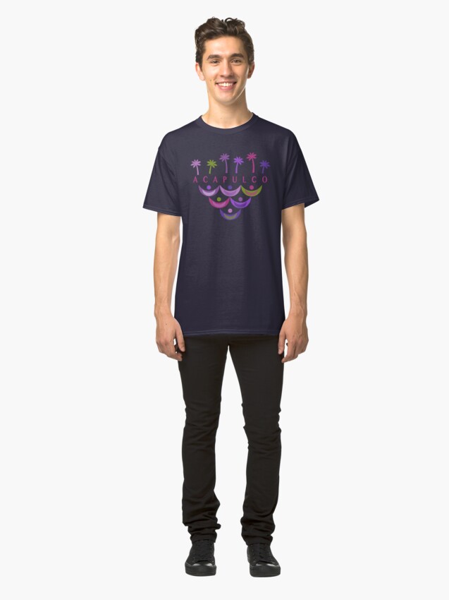 Alternate view of Acapulco Modern Vintage/Retro original design Classic T-Shirt