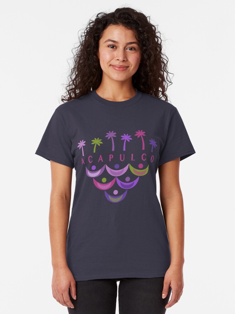 Alternate view of Acapulco Modern Vintage/Retro original design Classic T-Shirt