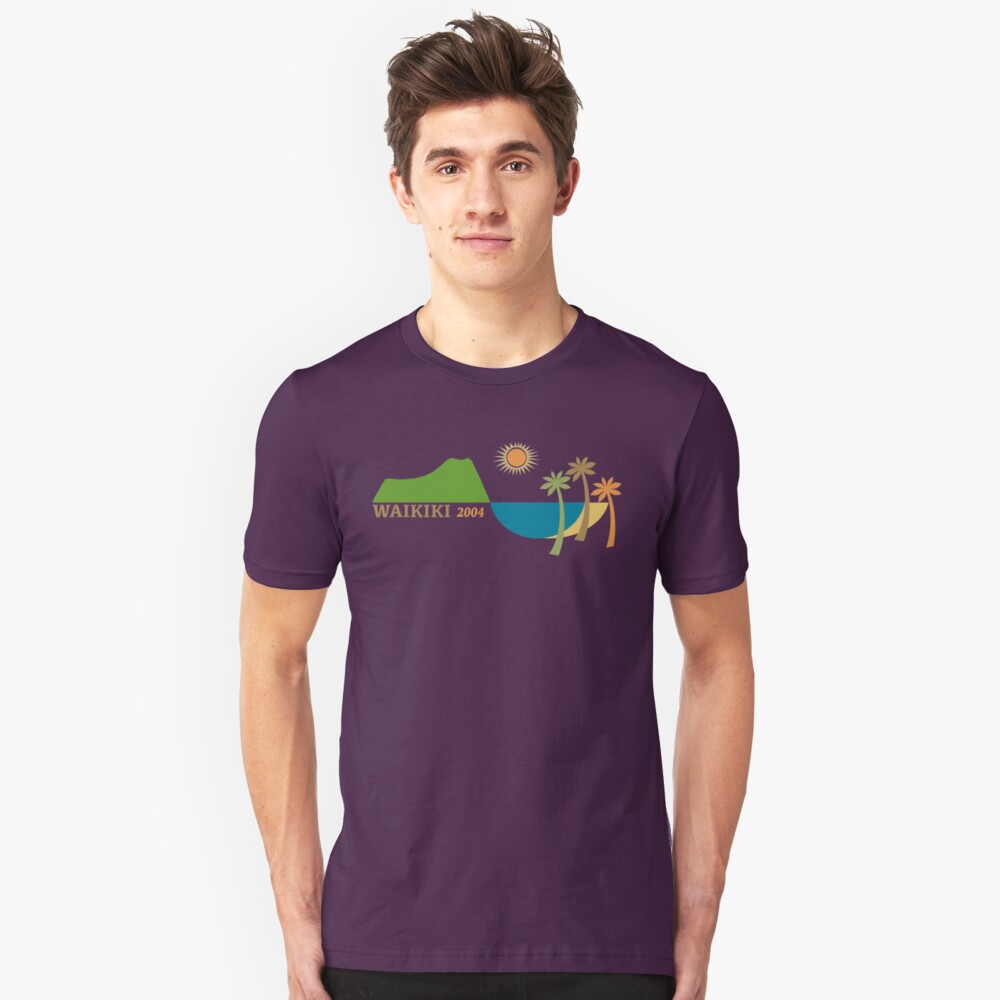 Waikiki Modern Vintage/Retro original design Slim Fit T-Shirt
