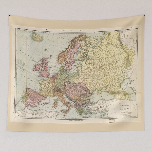 Item preview, Atlas Map of Europe (1912) designed and sold by allhistory.