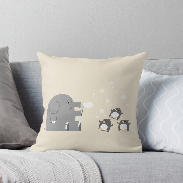 Item preview, Elephants & Penguins love bubbles. designed and sold by Schlogger.