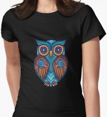 Camiseta entallada para mujer Búho 2
