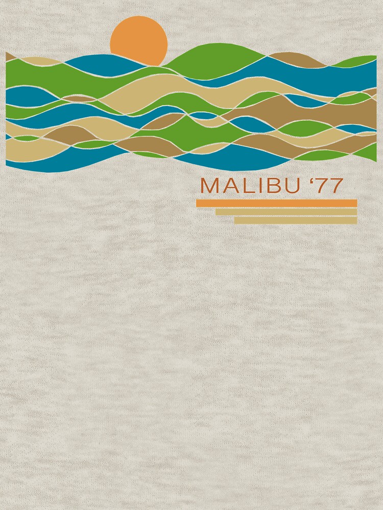Malibu Beach Modern Vintage/Retro original design by challisandroos