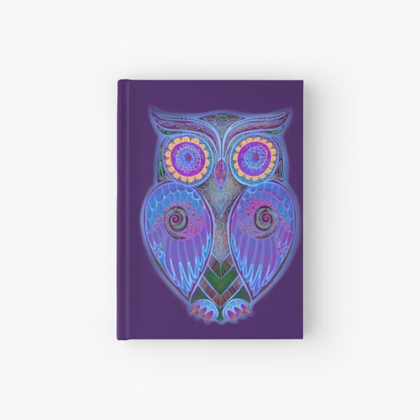 Ornate Owl 5 Hardcover Journal