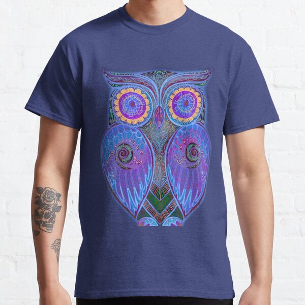 Ornate Owl 5 Classic T-Shirt