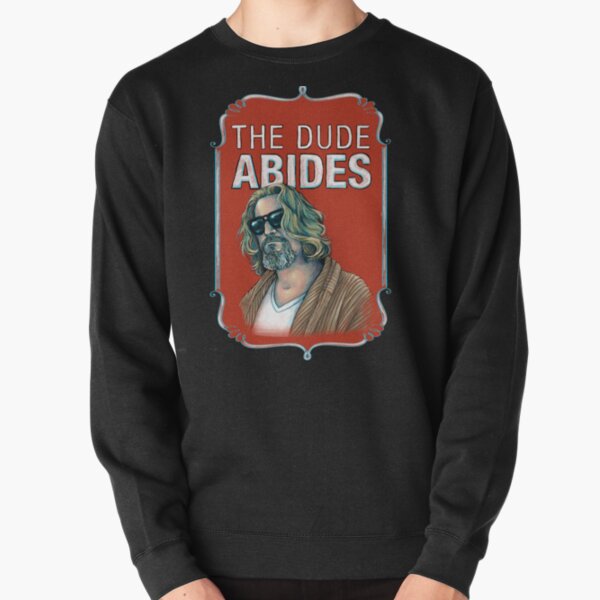 BIG LEBOWSKI-The Dude- Abides Pullover Sweatshirt