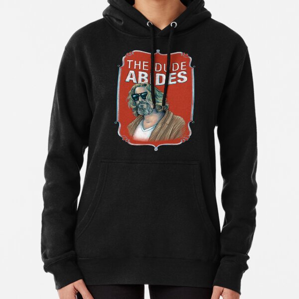 BIG LEBOWSKI-The Dude- Abides Pullover Hoodie