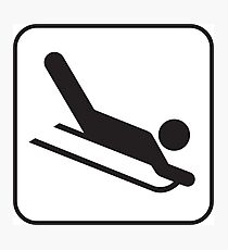 Sled Photographic Print
