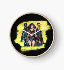 superheroes Clock