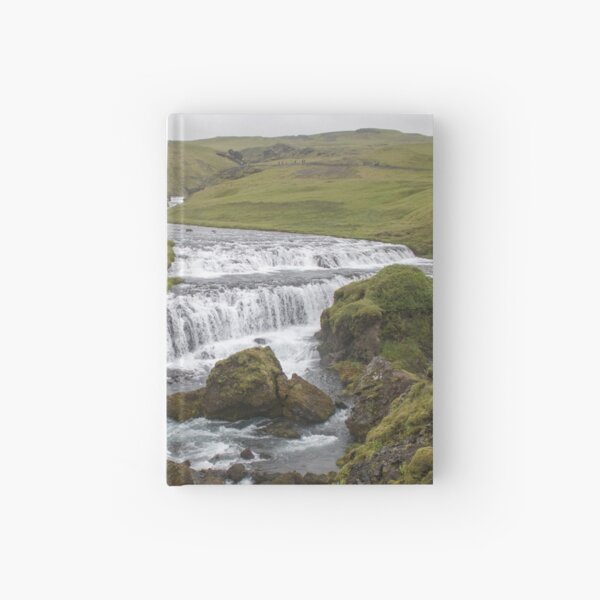 Iceland Waterfall Hardcover Journal