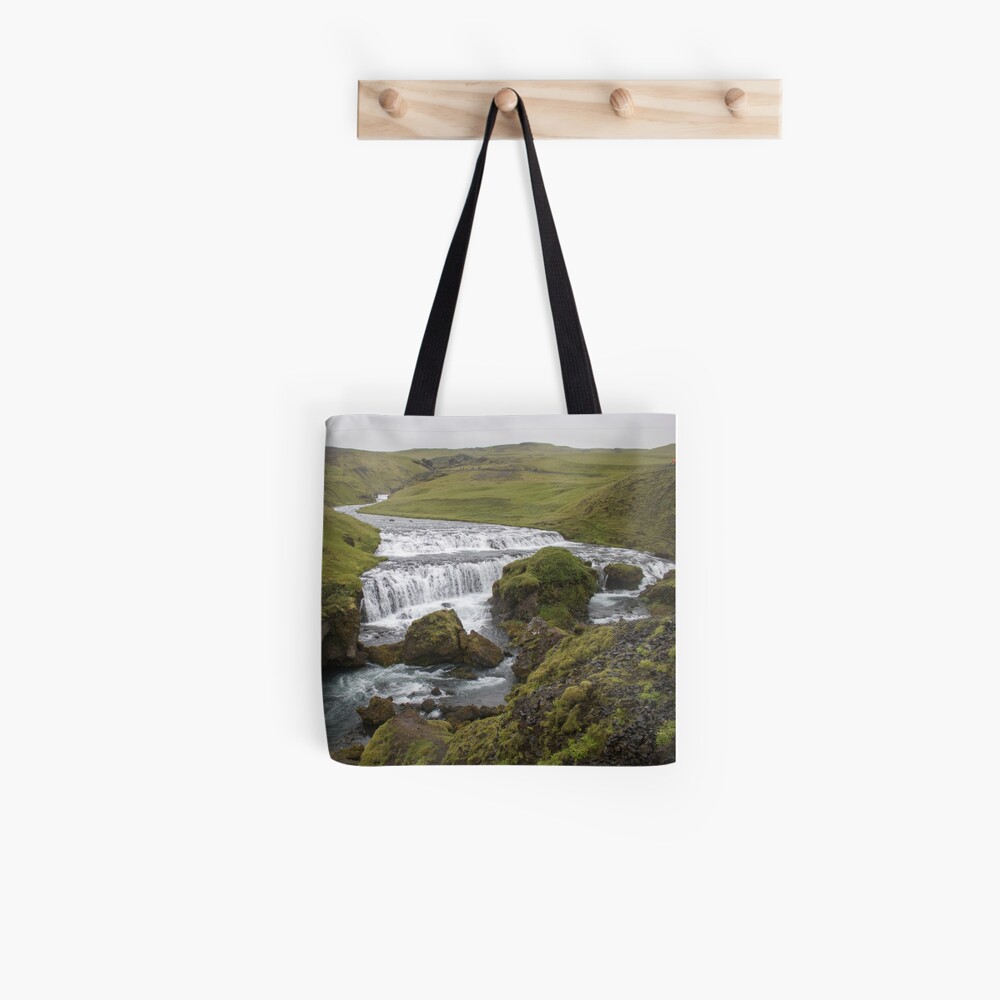 Iceland Waterfall Tote Bag