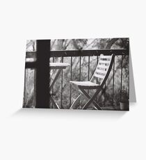Balcony Greeting Card