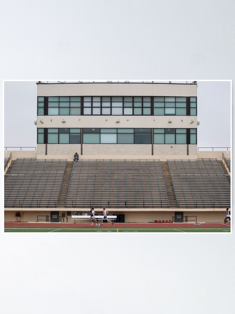 Alternate view of Mildly Wes Anderson Track Meet Poster