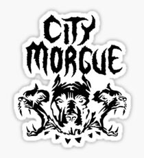 City Morgue Sticker