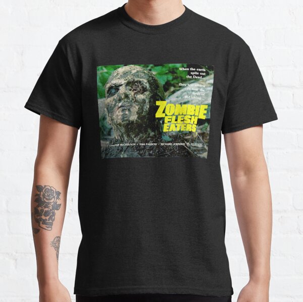 Vista previa del artículo con la obra «Zombie Lucio Fulci», diseñado y vendido por rcmarble.