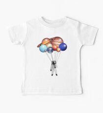 Astronaut Ballons Baby T-Shirt