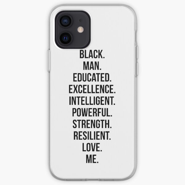 Strong Black Man | Black Power | African American iPhone Soft Case