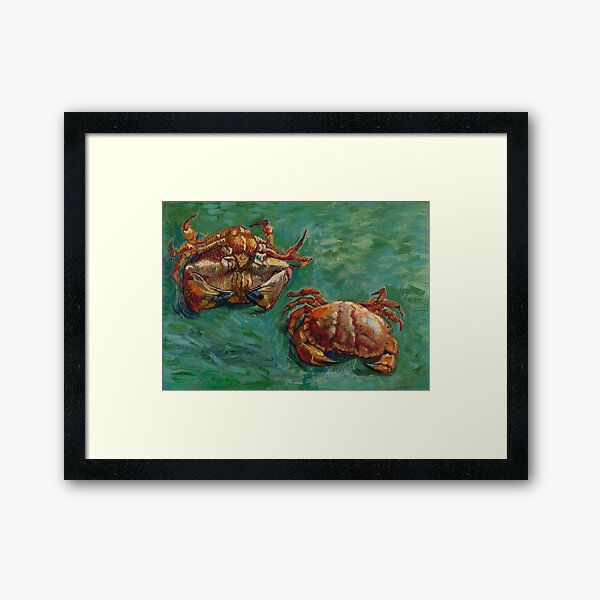 Aperçu de l'œuvre Vincent van Gogh, Deux Crabes, 1889 créée et vendue par Vintage Wall Art.