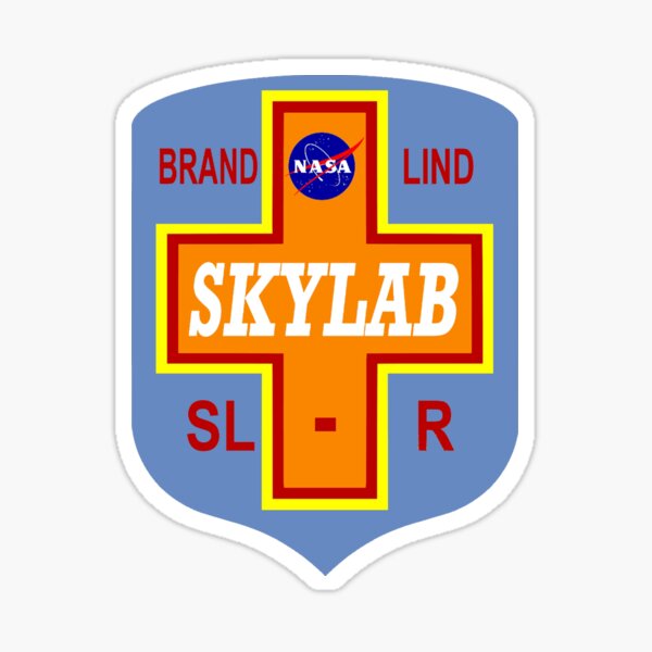 Skylab (unused) Rescue Mission Patch Sticker