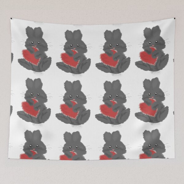 Item preview, Fuzzy Love Bunny designed and sold by SimoneGloria.