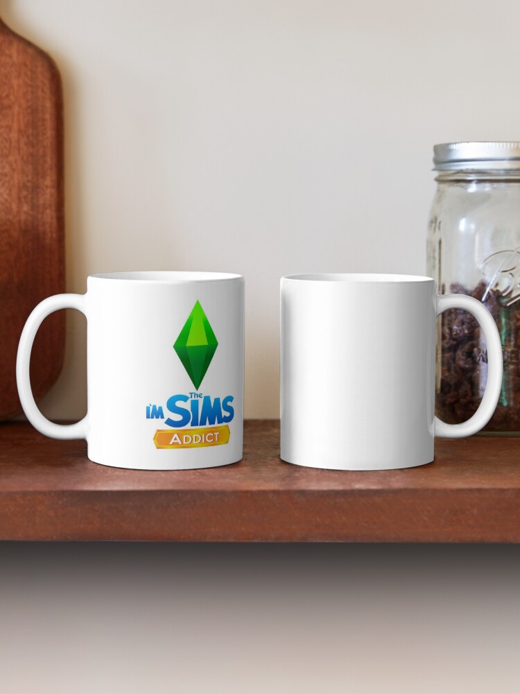 I'm The Sims Addict White Mug Custom Printed Funny Tea Cup Gift