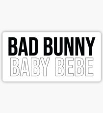 Bad Bunny Baby Bebe Sticker