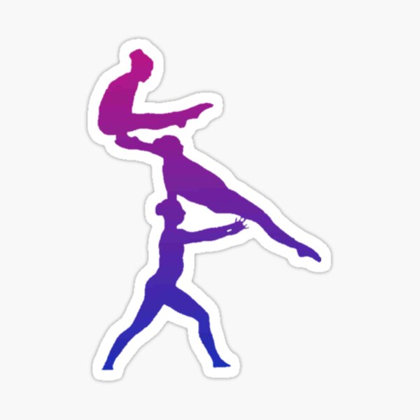 Item preview, Women's Trio doing Leg Extension Skill designed and sold by j-scott.
