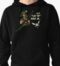 Say Listen Again Pullover Hoodie