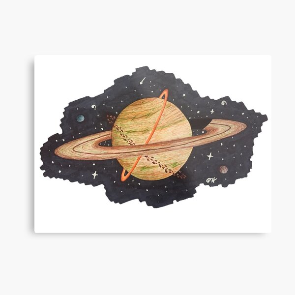 Saturn1 Metal Print