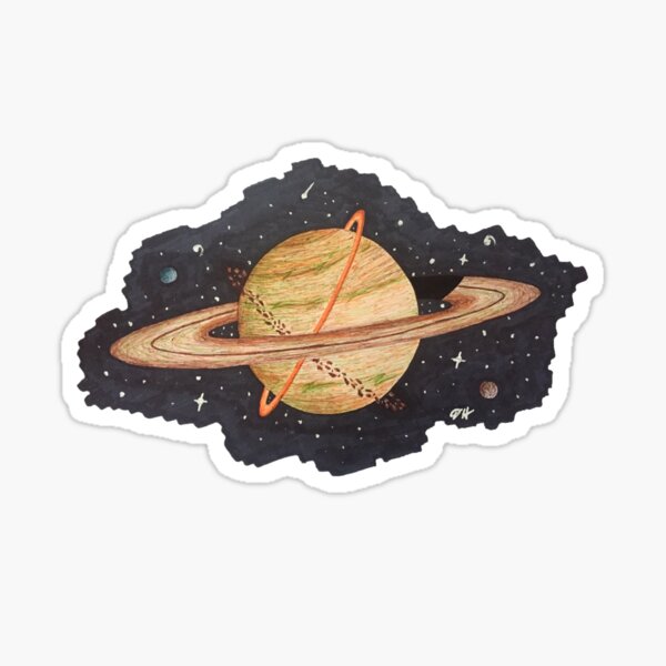 Saturn1 Sticker