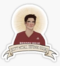 Scott McCall Defense Club Sticker