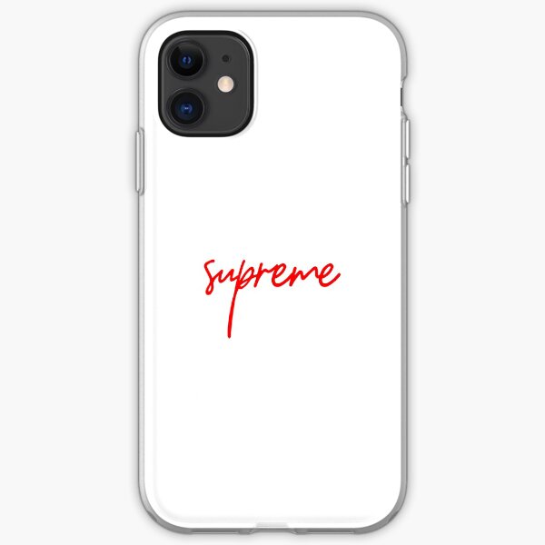 Supreme Handwritten Logo iPhone Soft Case