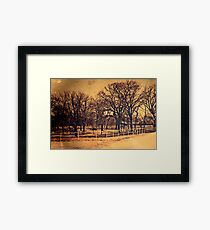 Suburbia Framed Print