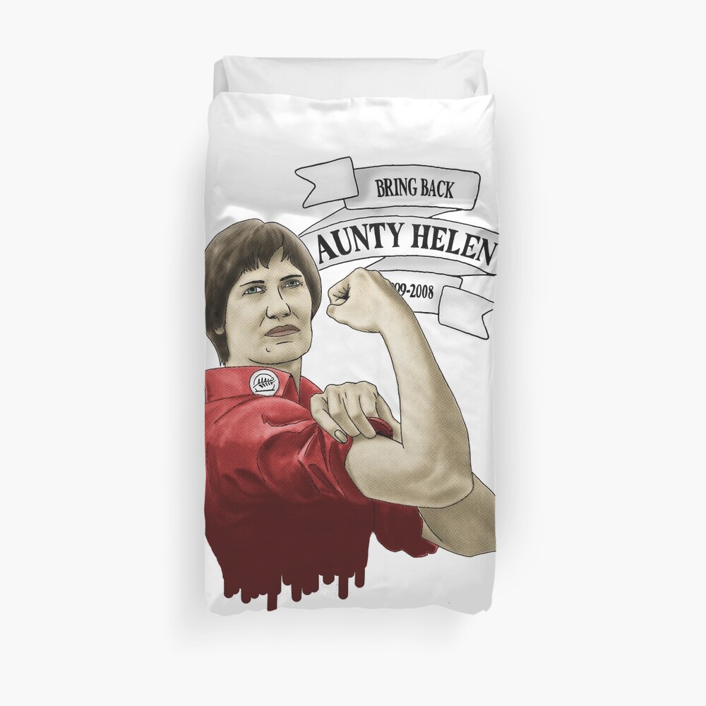 Bring Back Aunty Helen Duvet Cover