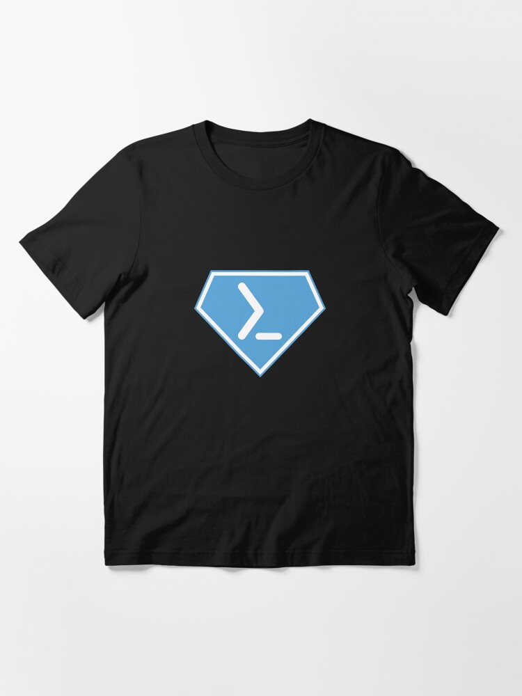 Alternate view of Powershell Super Power Diamond - Balsamic Balance Essential T-Shirt