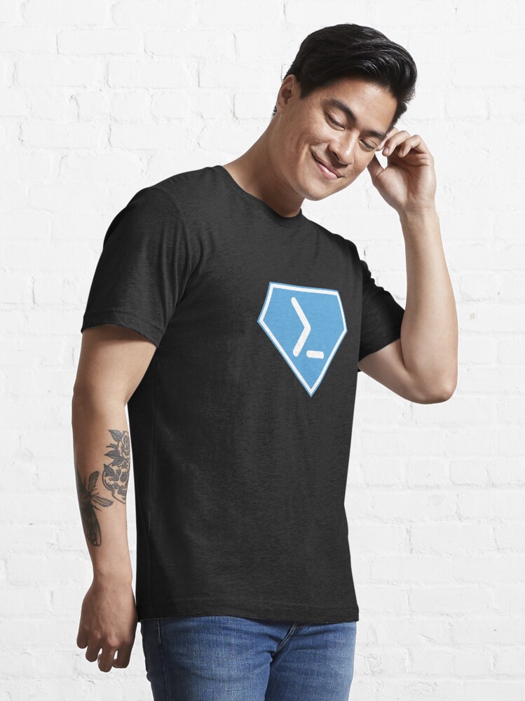 Alternate view of Powershell Super Power Diamond - Balsamic Balance Essential T-Shirt